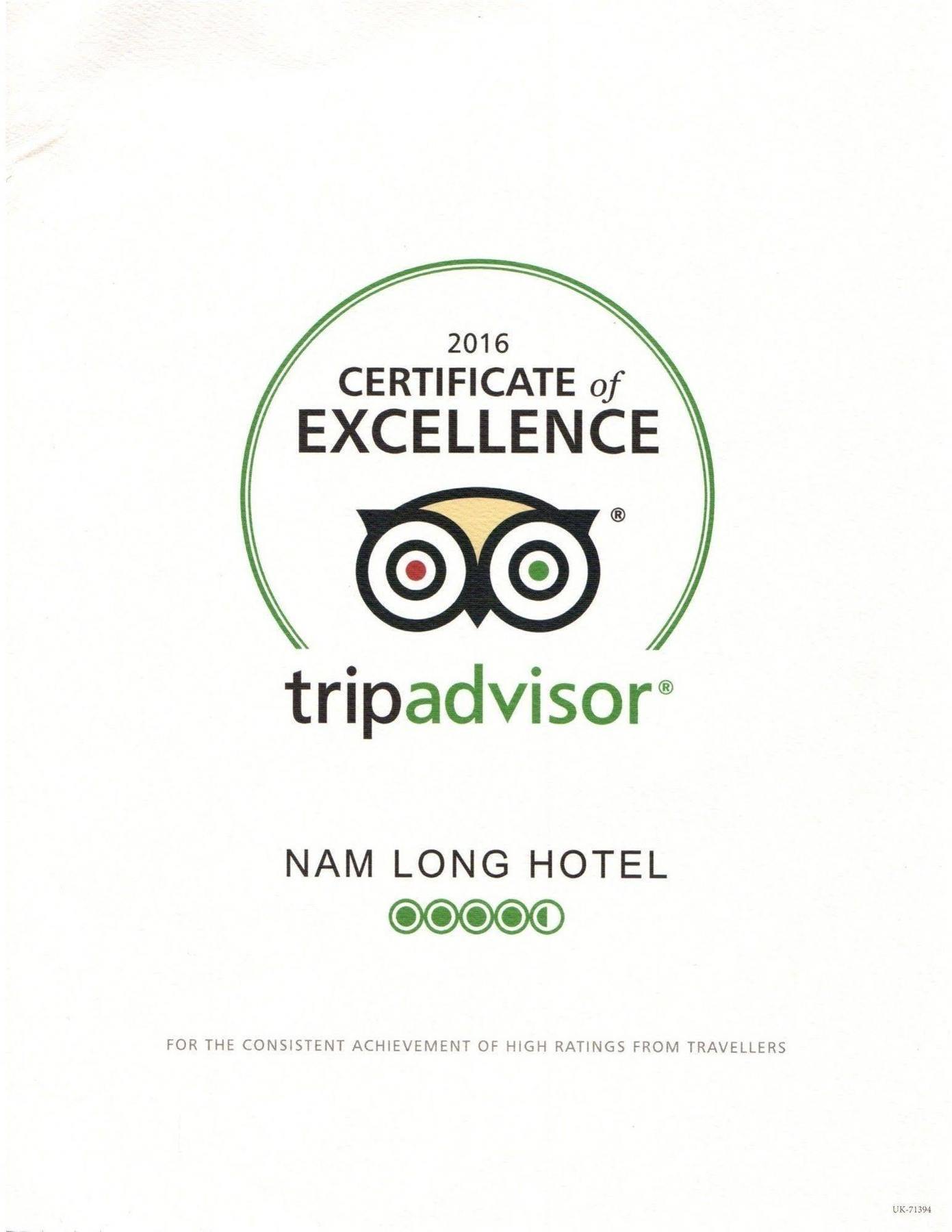 Nam Long Hotel Донгхой Экстерьер фото