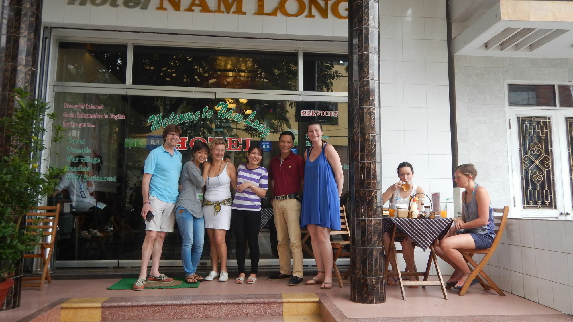 Nam Long Hotel Донгхой Экстерьер фото